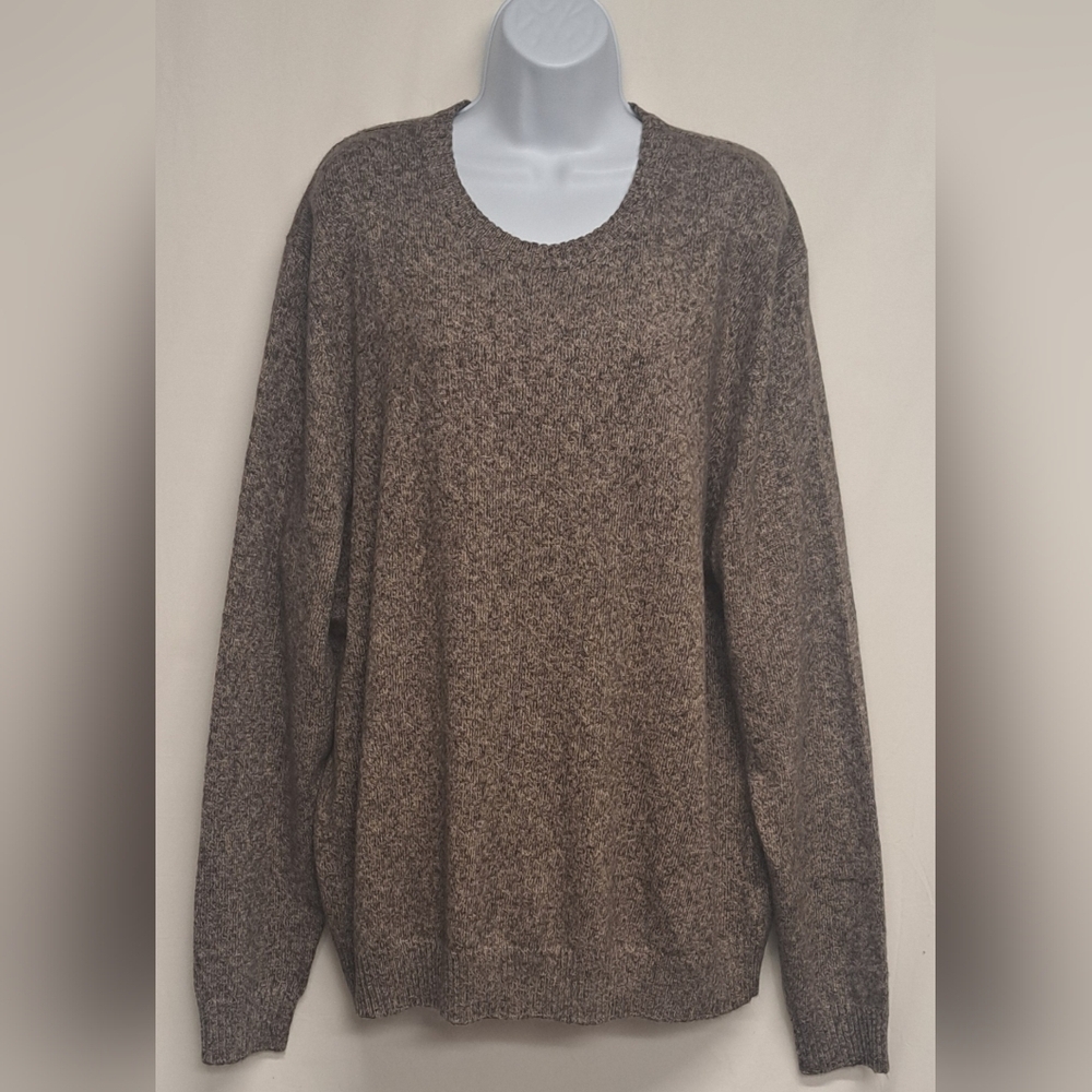 Croft & Barrow XXL Soft Long Sleeve Pullover Sweater Brown EUC